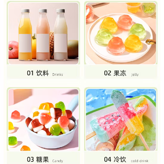 Muestra de concentrado de jugo de fruta de fresa orgánico a granel